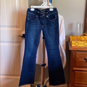 American Eagle super stretch, boot cut jeans